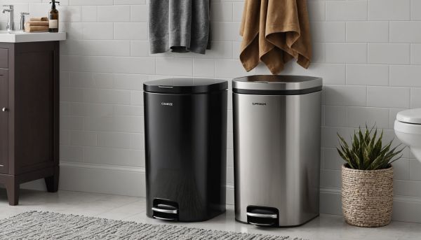 Transformez votre salle de bain avec nos poubelles modernes